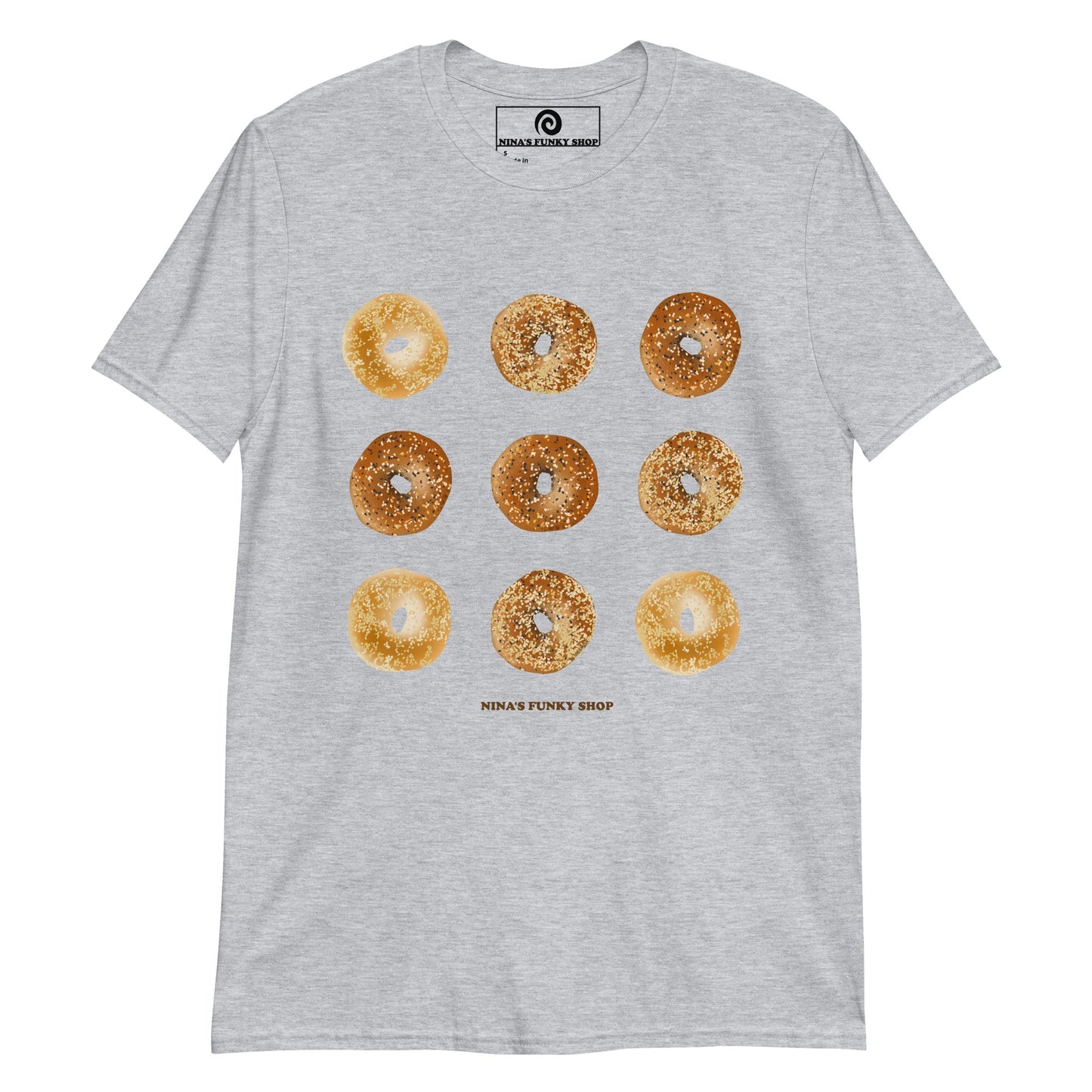 9 Bagels T-Shirt - ninanush