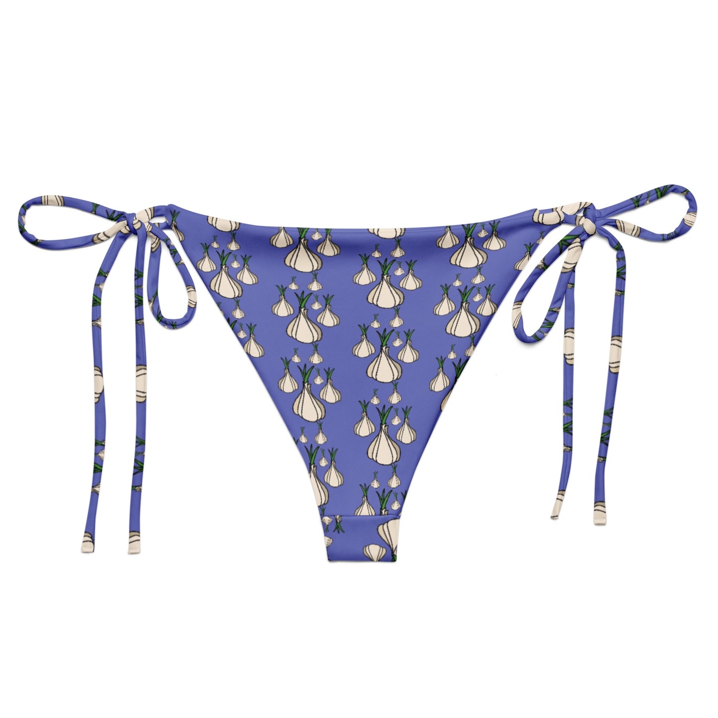 Back of Eco Garlic Bikini Bottom