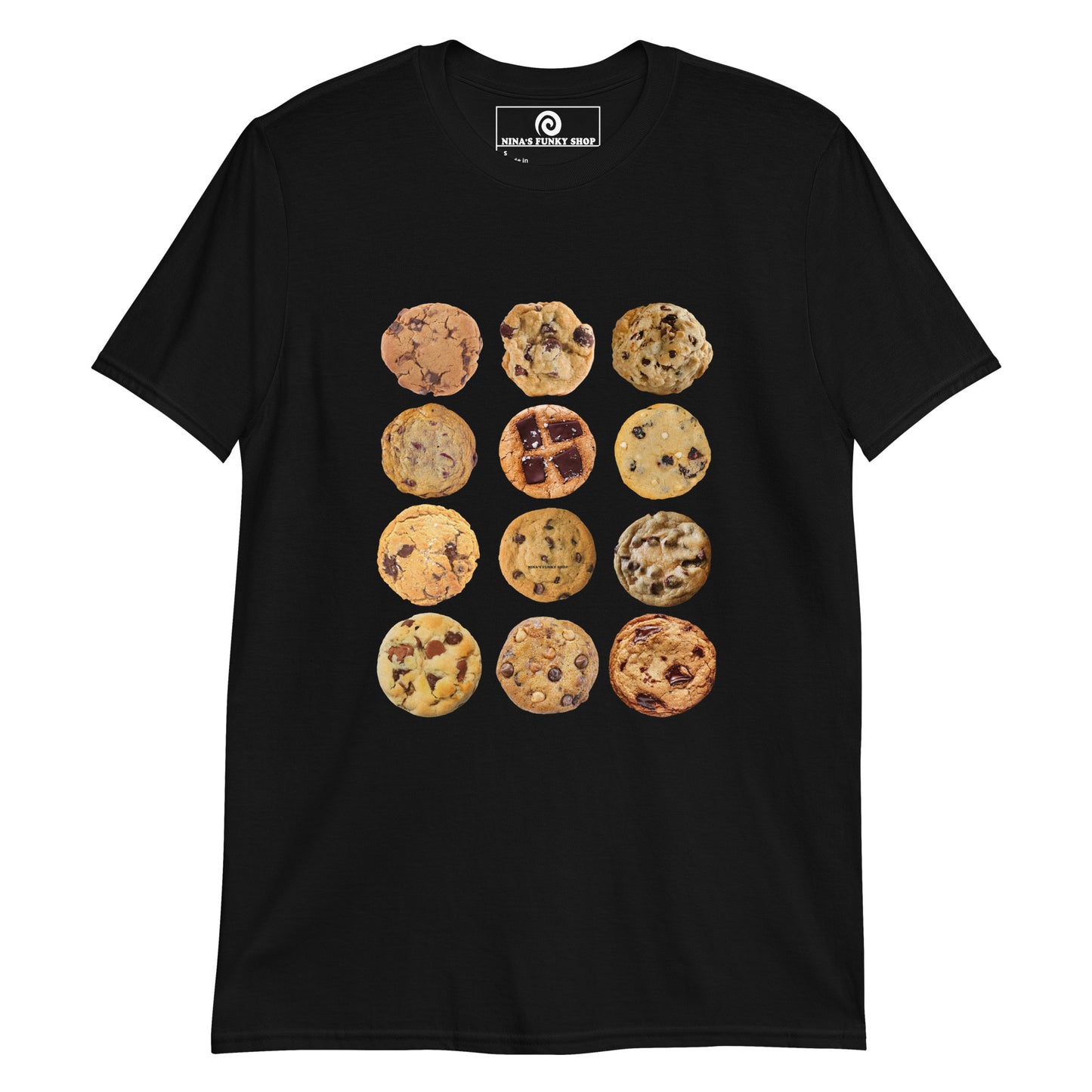 Black 12 Chocolate Chip Cookies T-Shirt