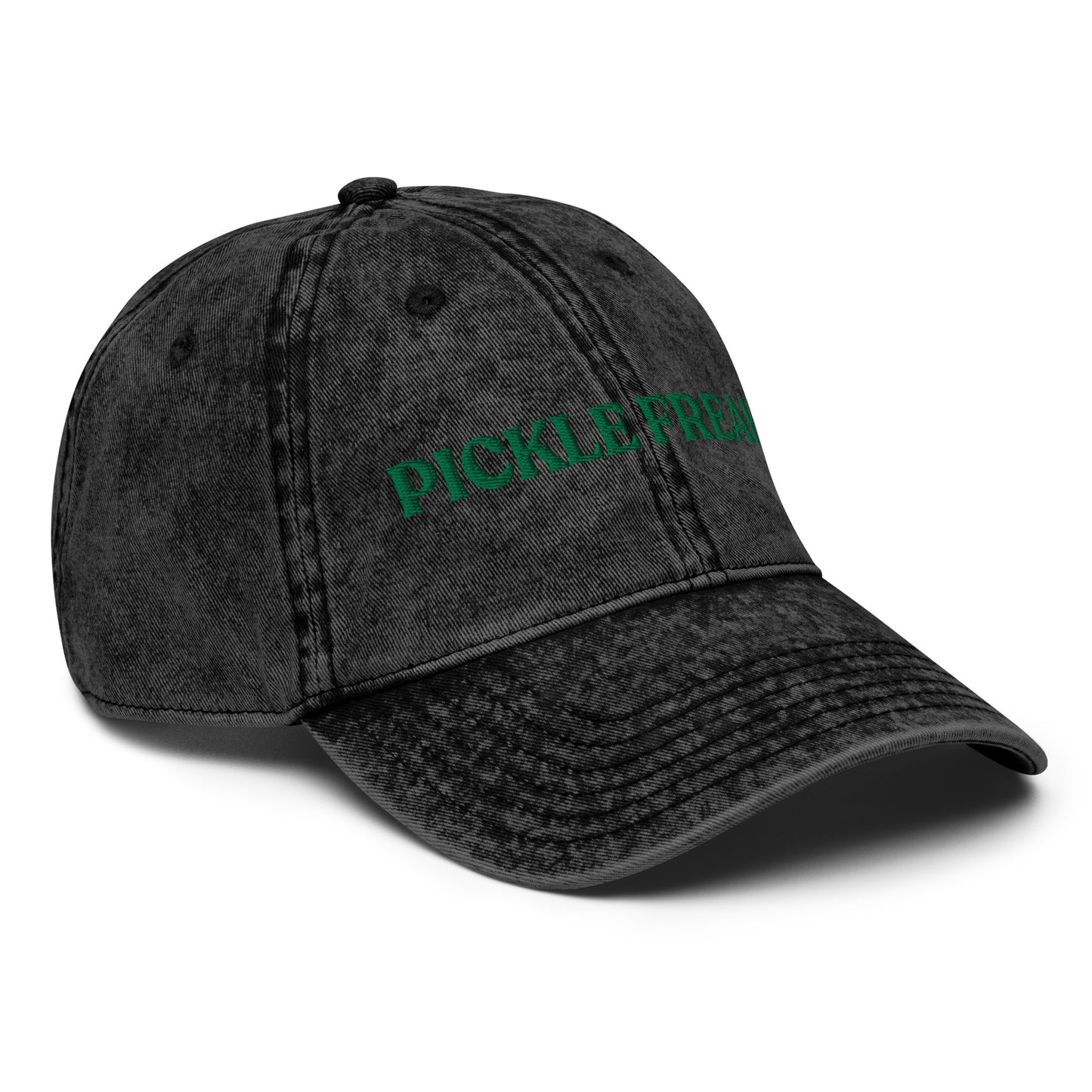 Black - Love pickles? Looking for the perfect gift for a pickle lover? Our Pickle Freak Dad Hat is comfortable, adjustable and expertly embroidered just for you. Eat pickles and make a statement in this funny dad hat for pickle enthusiasts and beyond.