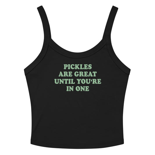 Black Pickles Are Great Until You're In One Tank Top