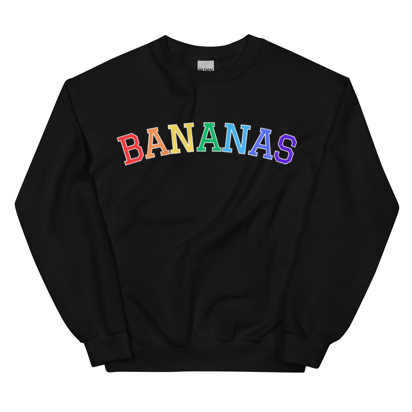 Black Rainbow Bananas Sweatshirt