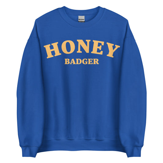 Blue Honey Badger Sweatshirt