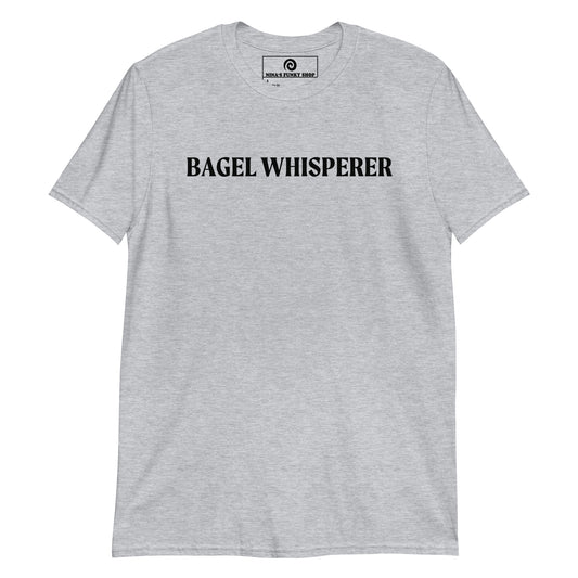 Gray Bagel Whisperer T-Shirt