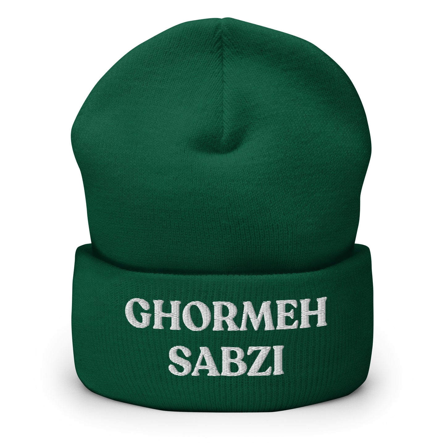 Green Ghormeh Sabzi Beanie