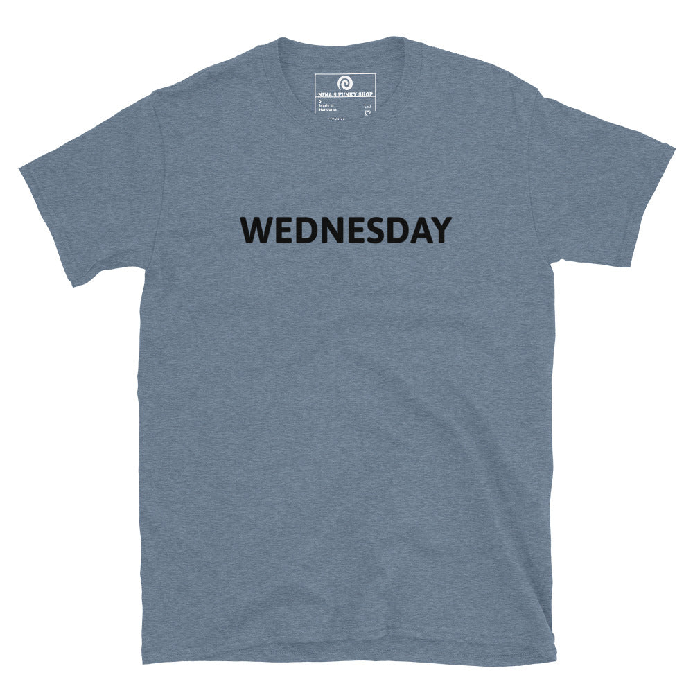 Heather Indigo Blue Wednesday T-Shirt