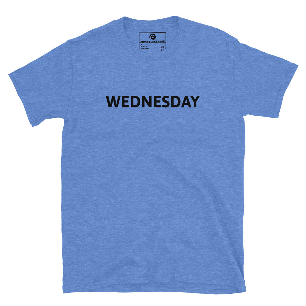 Heather Royal Blue Wednesday T-Shirt
