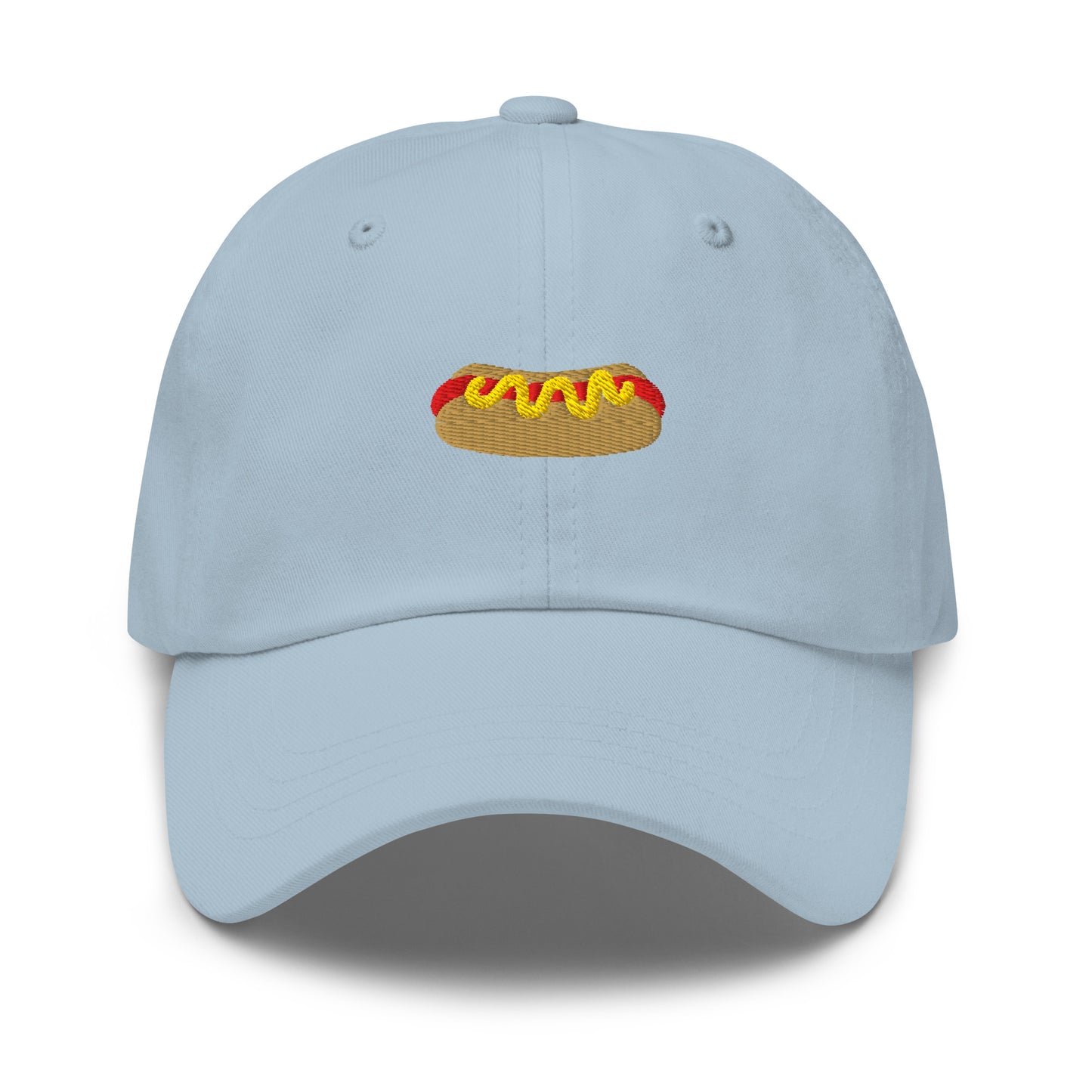 Blue hot dog hat