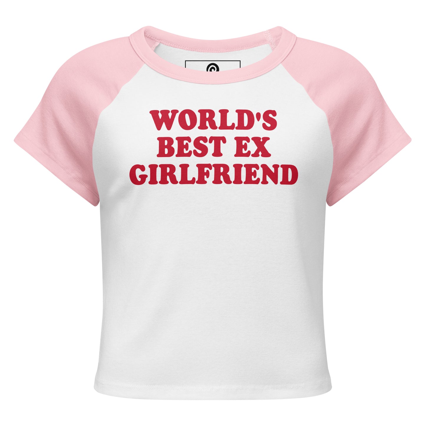 Light Pink World's Best Ex Girlfriend Raglan Tee