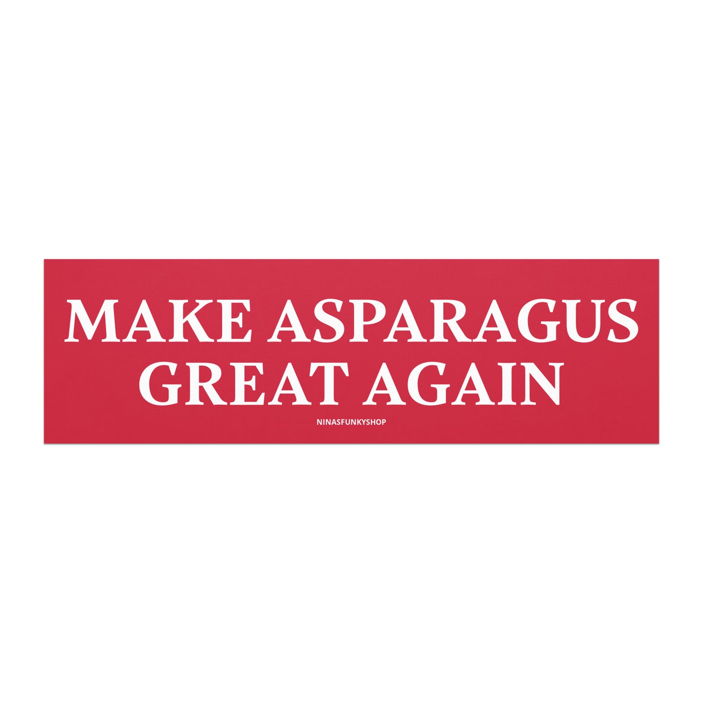 Make Asparagus Great Again Car Magnet