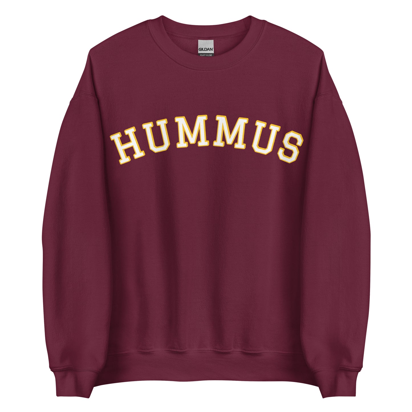 Maroon Hummus Sweatshirt