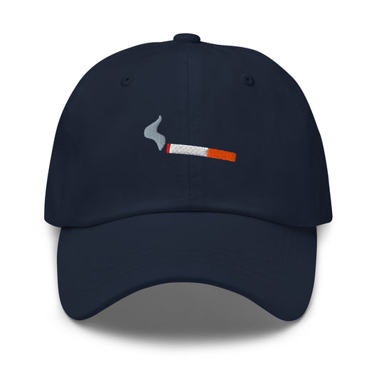 Navy Cigarette Dad Hat