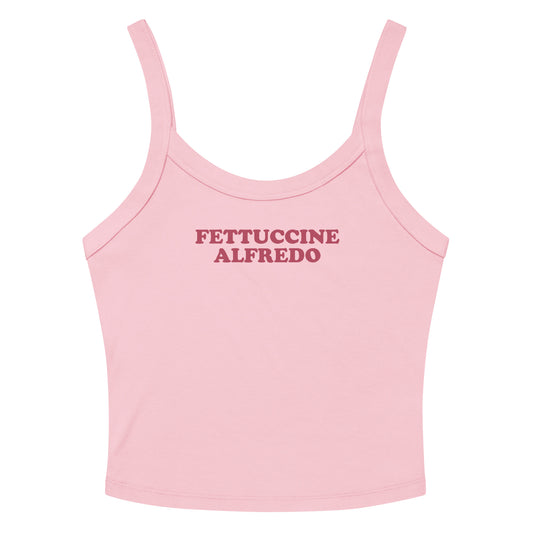 Pink Fettuccine Alfredo Tank Top