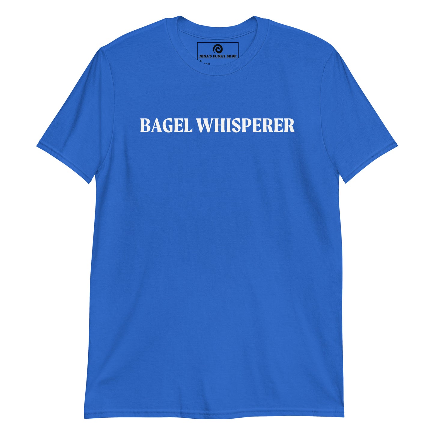 Royal Blue Bagel Whisperer T-Shirt