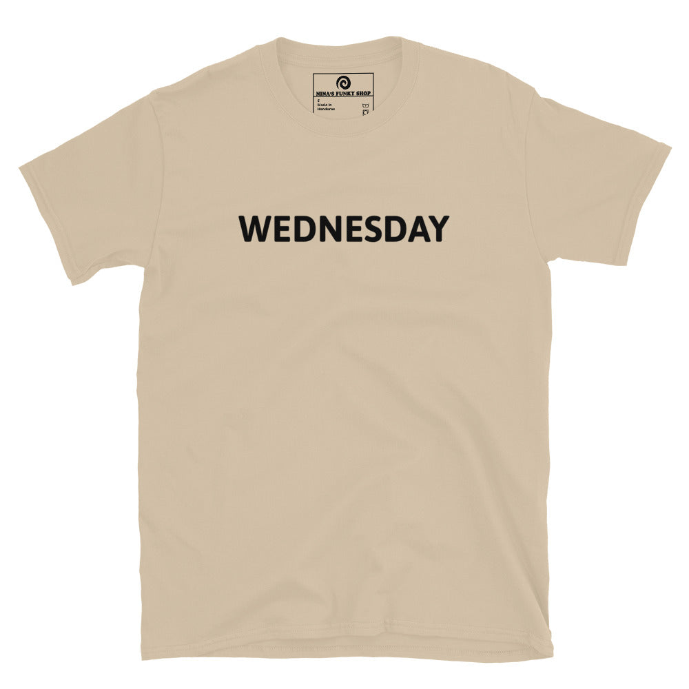 Sand Color Wednesday T-Shirt