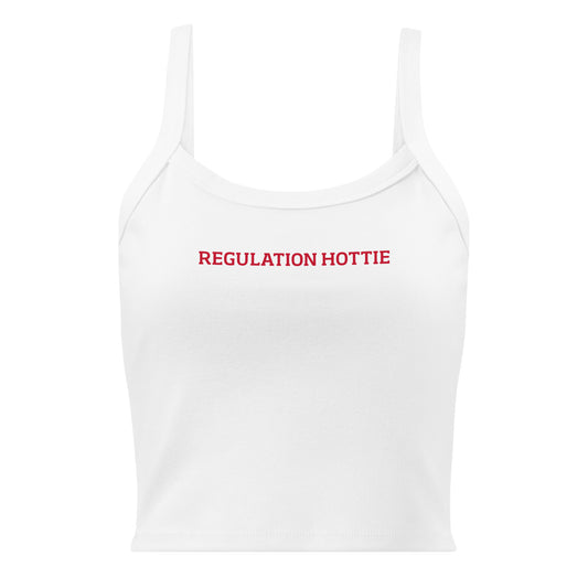 White Regulation Hottie Tank Top