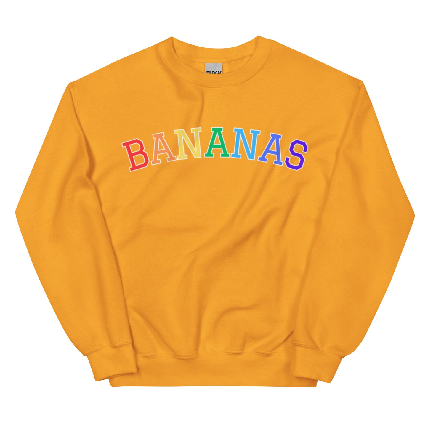 Yellow Rainbow Bananas Sweatshirt
