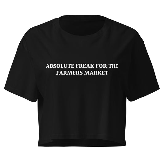 Absolute Freak For The Farmers Market Crop Top - ninanush