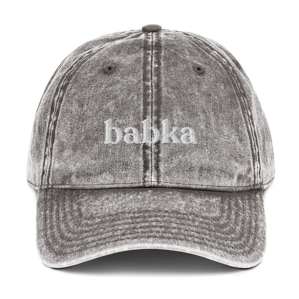 Babka Vintage Dad Hat - ninanush