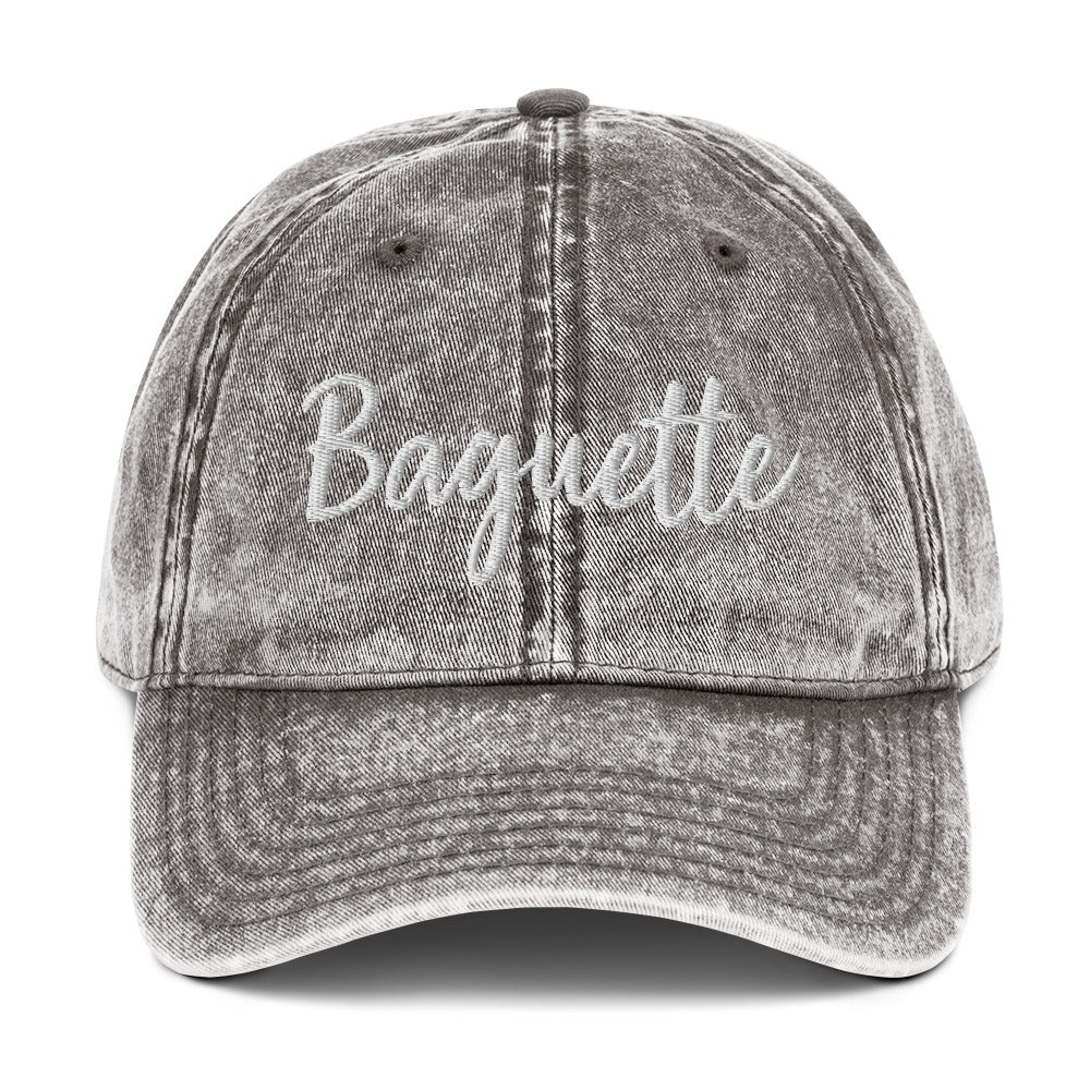 Baguette Vintage Dad Hat - ninanush