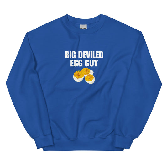 Big Deviled Egg Guy Sweatshirt - ninanush