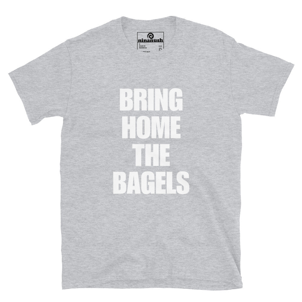 Bring Home The Bagels T-Shirt - ninanush
