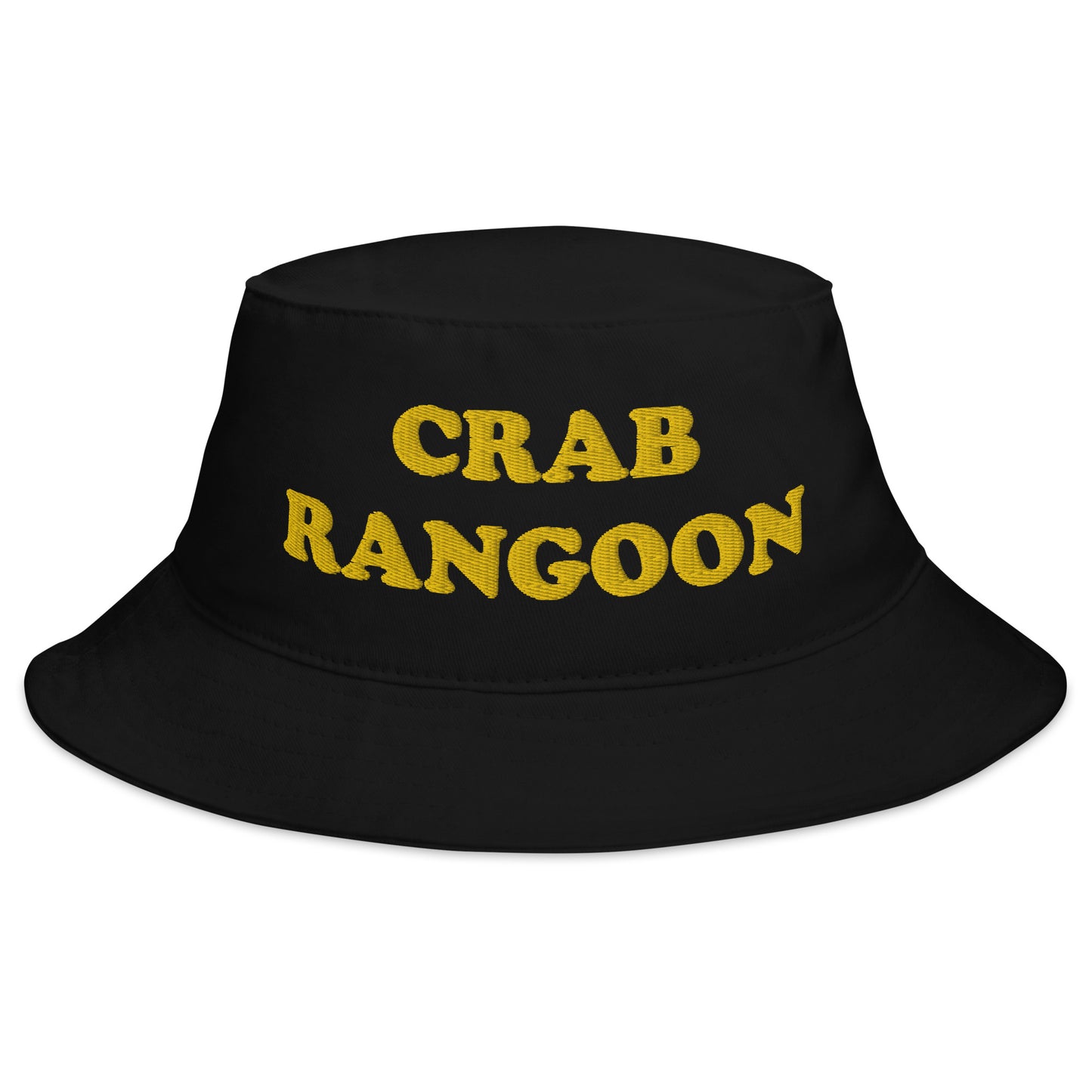 Black Crab Rangoon Bucket Hat - Love Crab Rangoon? Looking for a funny foodie hat? This Crab Rangoon Bucket Hat is just what you need! It's a quirky hat that's comfortable and comes in a variety of colors with "Charcuterie King", expertly embroidered across the front. The perfect weird hat for Crab Rangoon enthusiasts and foodies of all kinds.