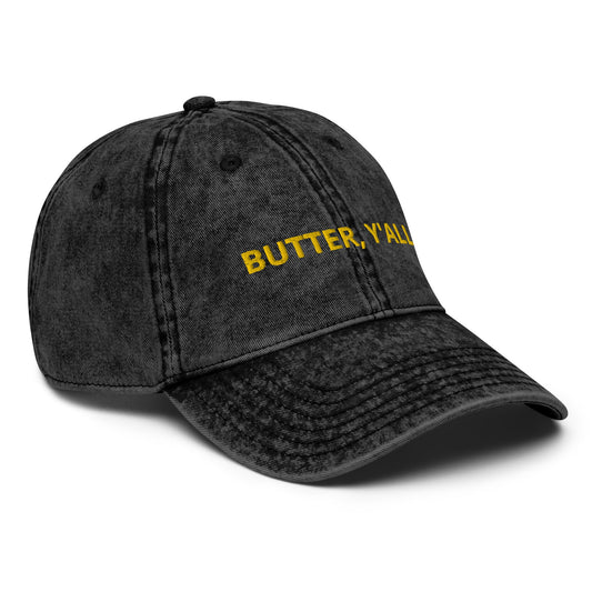 Butter Y'all Vintage Dad Hat - ninanush