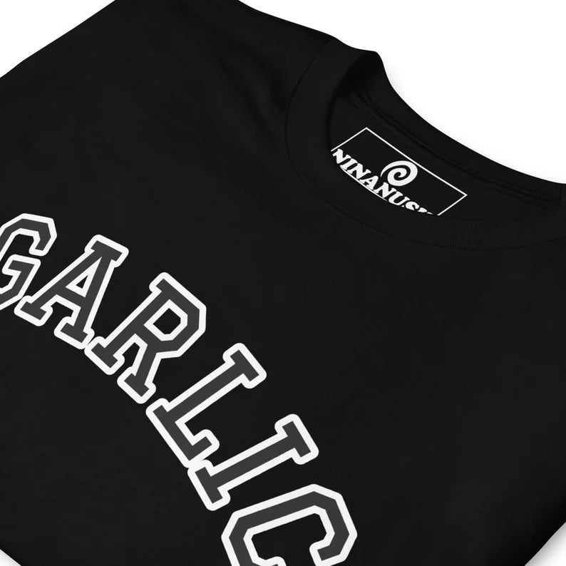 College Style Garlic T-Shirt - ninanush