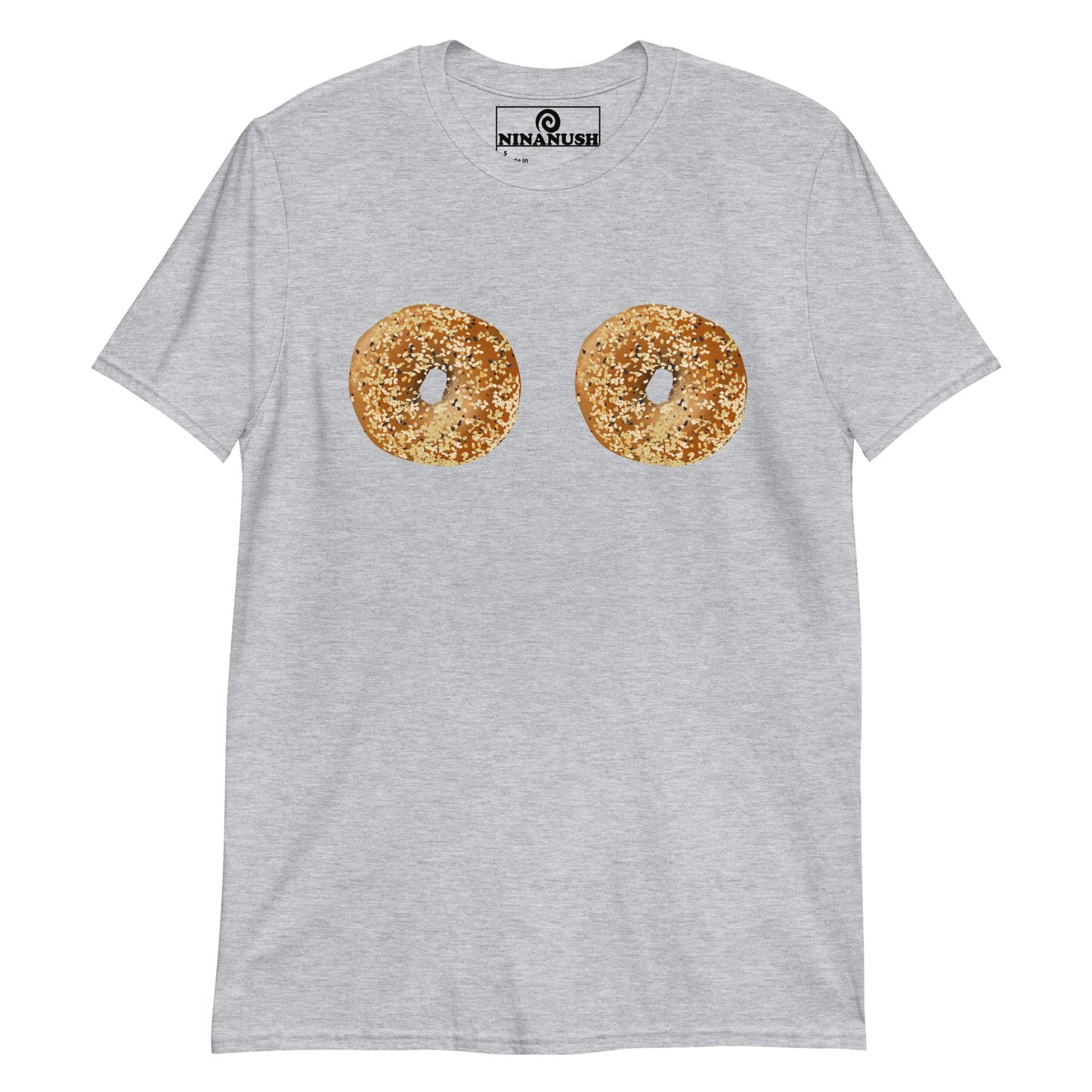 Everything Bagel Boobs T-Shirt - ninanush