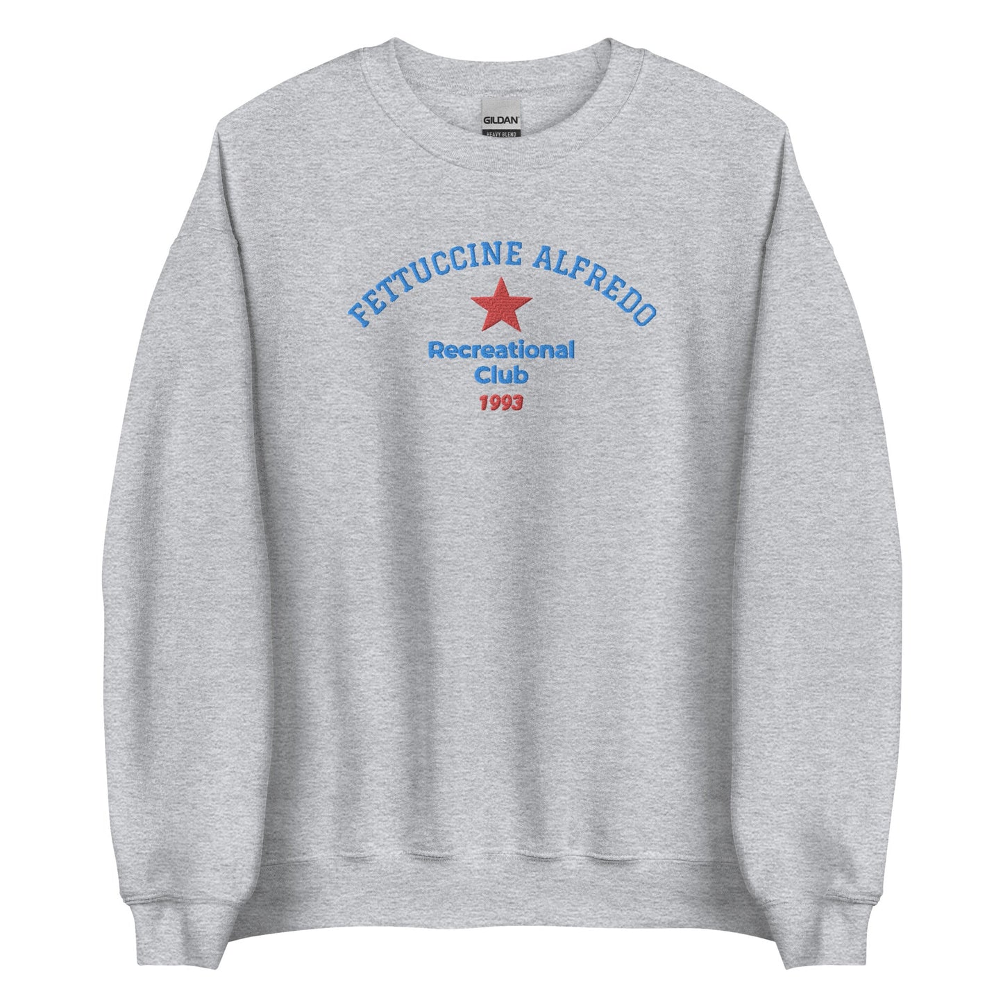 Fettuccine Alfredo Recreational Club Embroidered Sweatshirt - ninanush