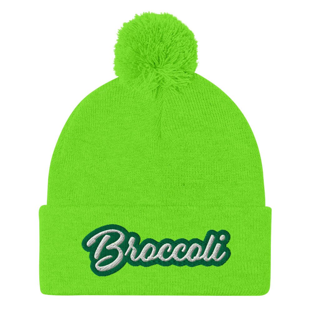 Green Broccoli Beanie - ninanush