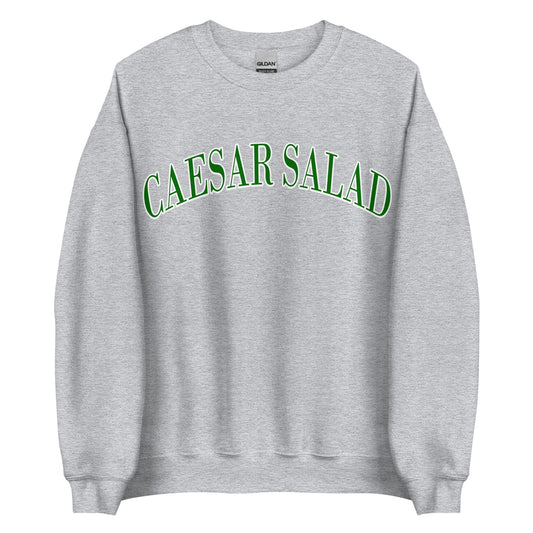 Green Caesar Salad Sweatshirt - ninanush