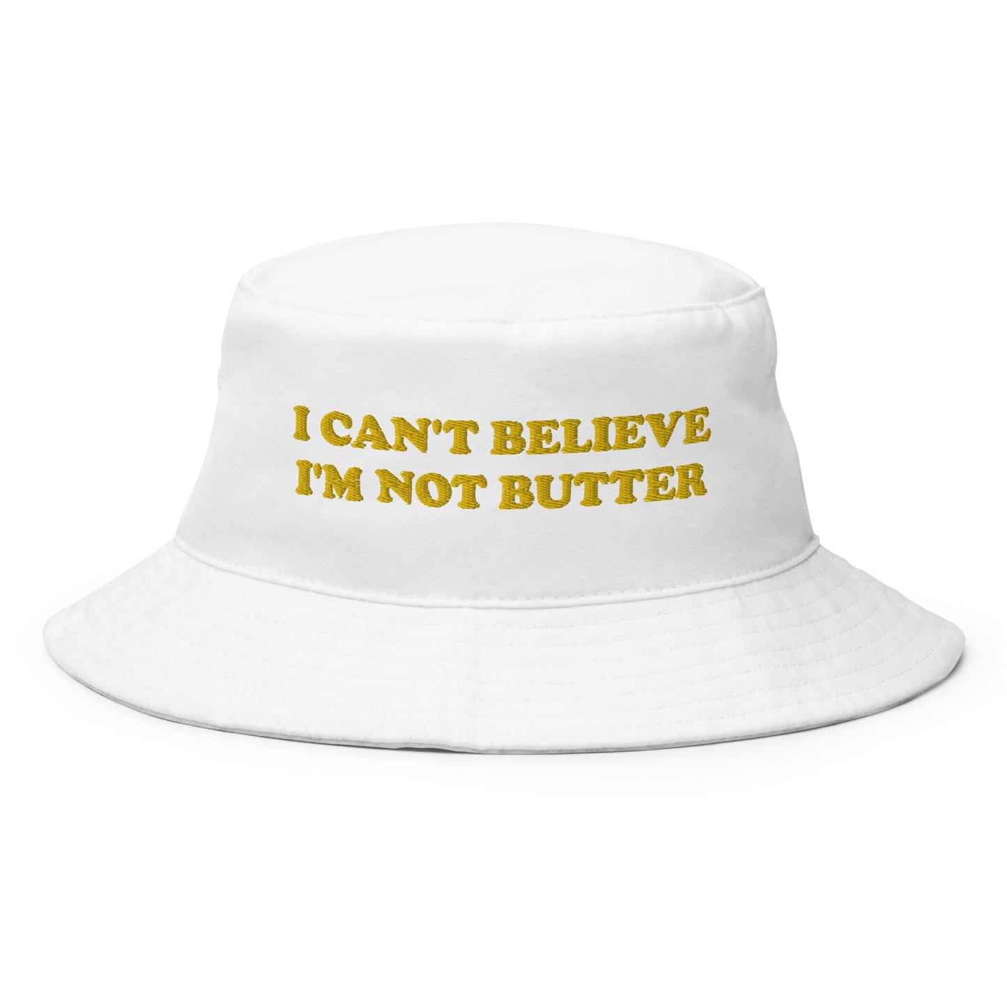 I Can't Believe I'm Not Butter Bucket Hat - ninanush