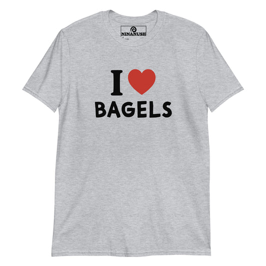 I Love Bagels T-Shirt - ninanush
