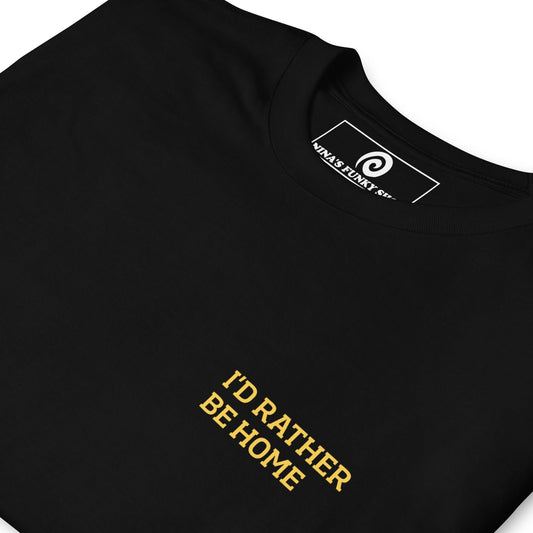I'd Rather Be Home Logo T-Shirt - ninanush