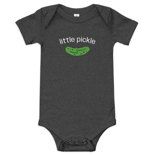 Little Pickle Baby Short Sleeve Onesie - ninanush