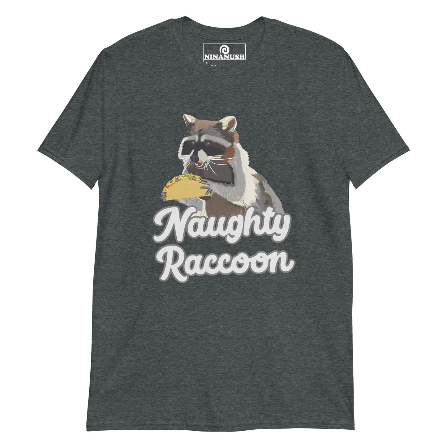 Naughty Raccoon Taco T-Shirt - ninanush