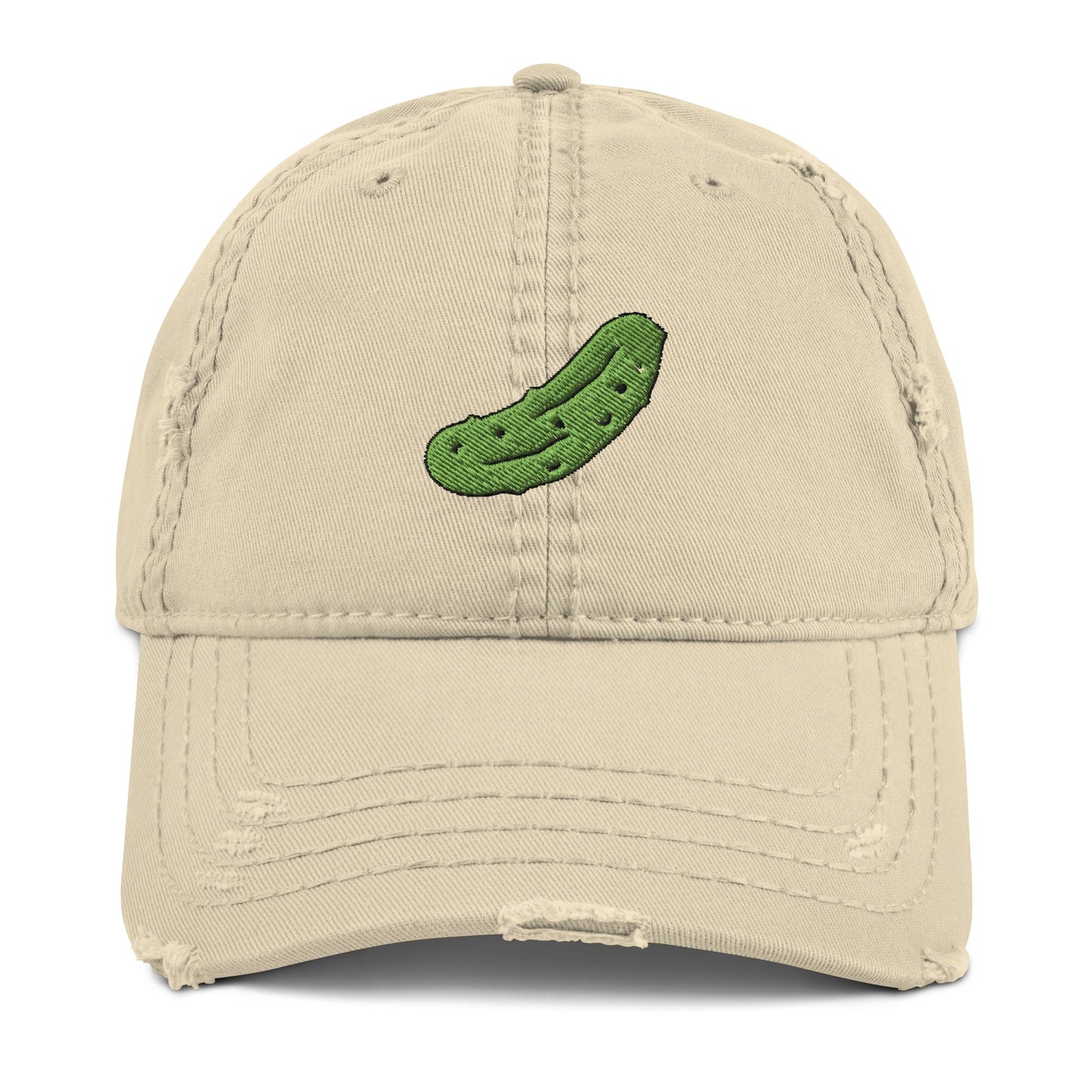 Pickle Distressed Dad Hat - ninanush