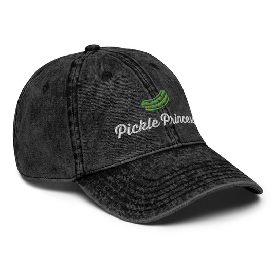 Pickle Princess Vintage Dad Hat - ninanush