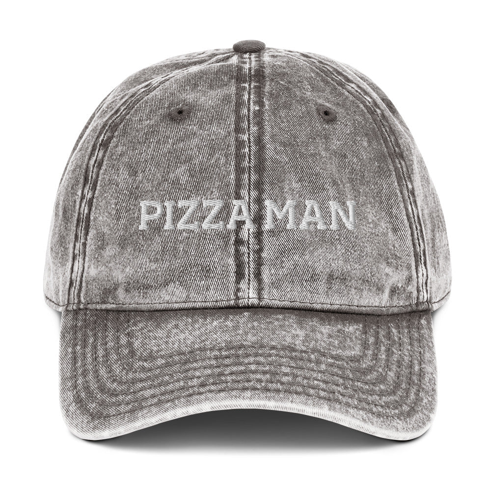Pizza Man Vintage Dad Hat - ninanush