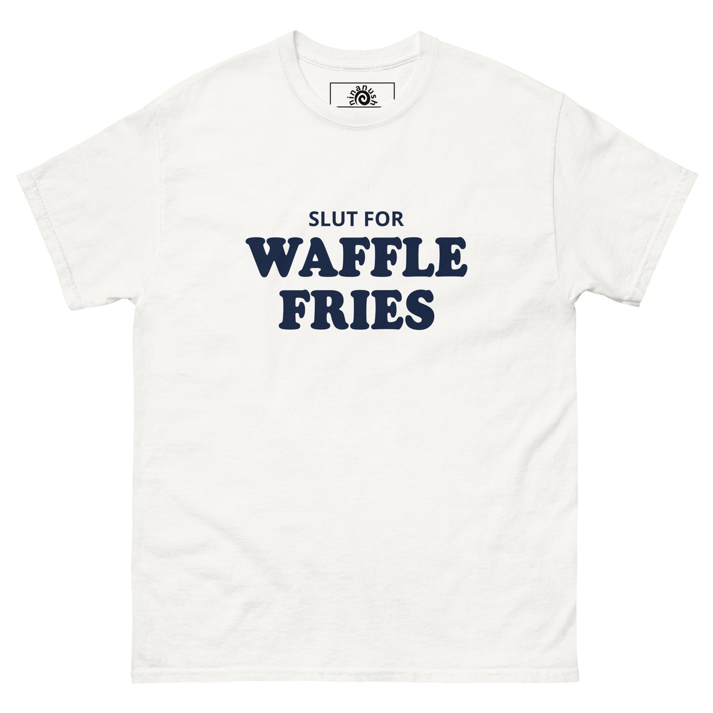 Slut For Waffle Fries Men's Tee - ninanush