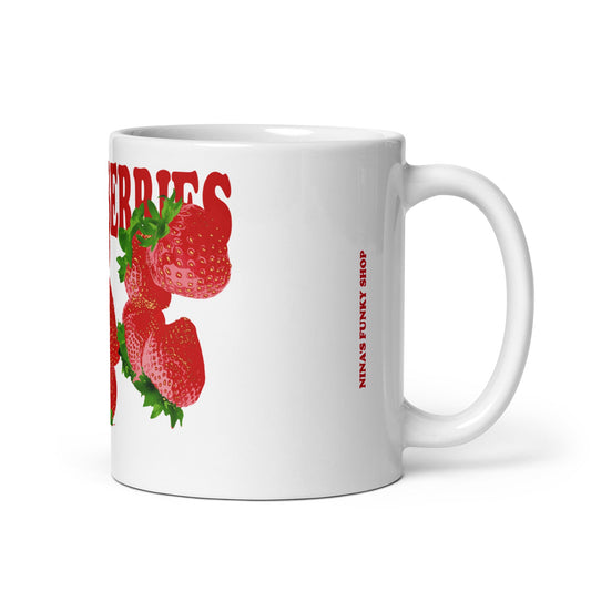 Strawberries Mug - ninanush