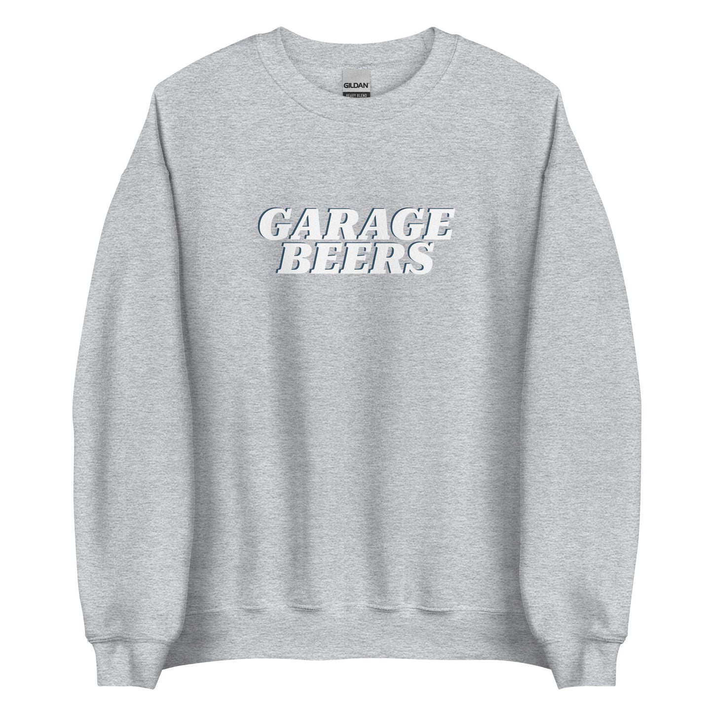 Light Garage Beers Sweatshirt from Nina's Funky Shop by ninanush - Do you love beer? Looking for a funny gift for a friend? Our Garage Beers Crew Neck Sweatshirt is soft, comfortable and just what you need. It's a unisex sweatshirt that comes in a variety of colors with "Garage Beers", expertly printed on the front. A funny foodie sweatshirt and stand out beer lover streetwear.
