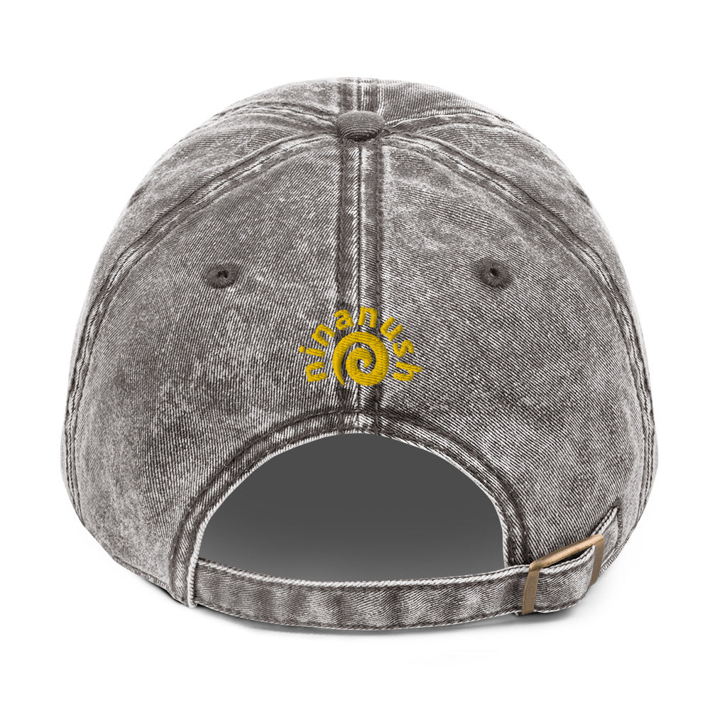 Fish Cake Vintage Dad Hat