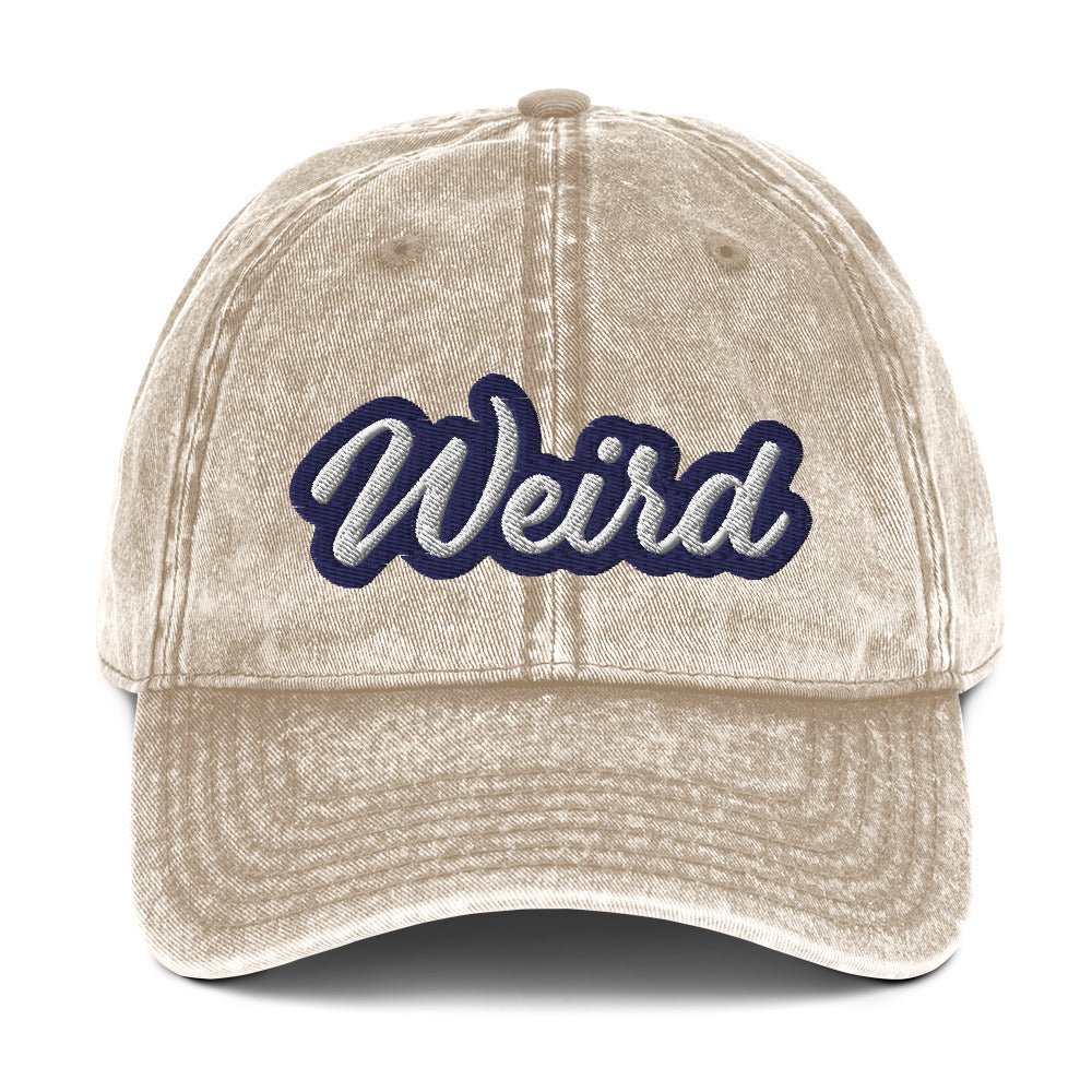 Weird Vintage Dad Hat - ninanush