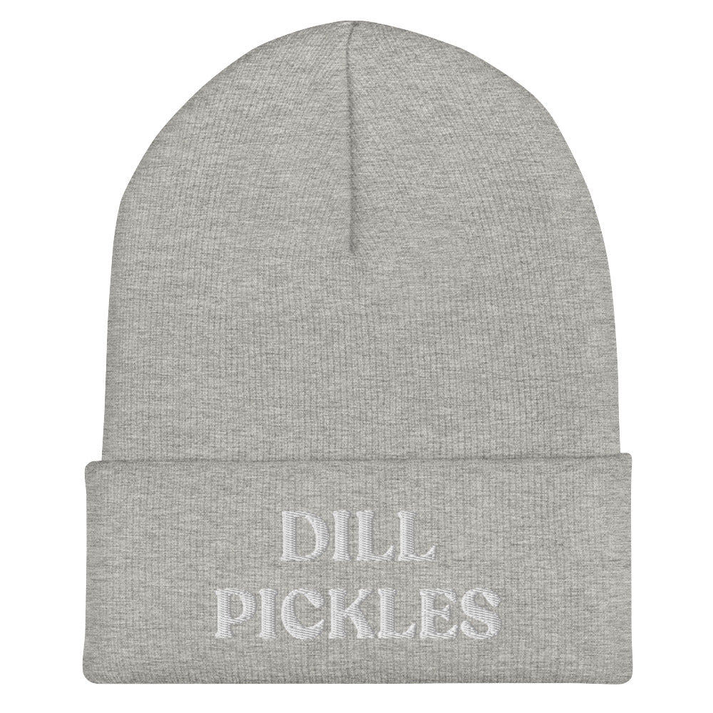 Dill Pickles Cuffed Beanie - ninanush