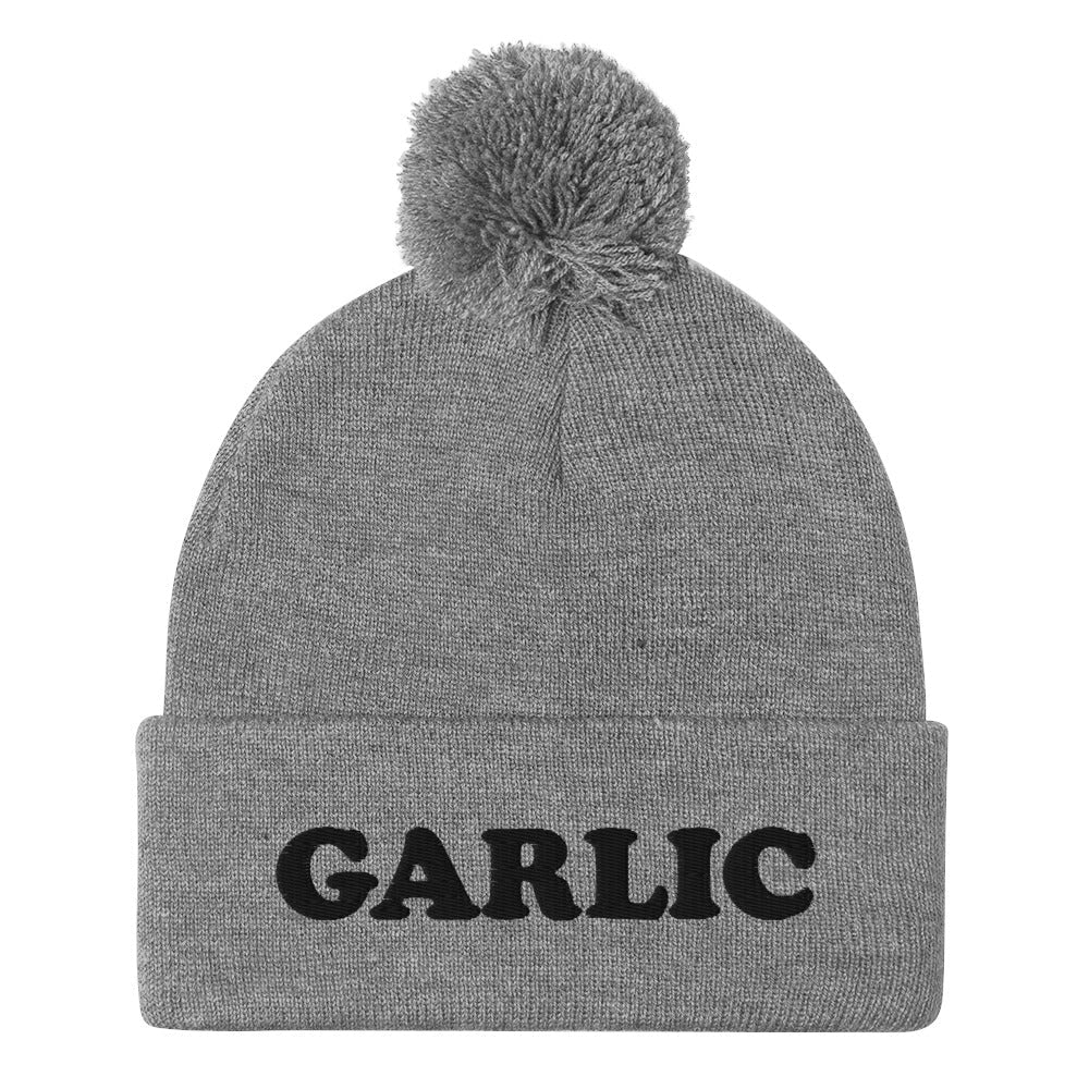 Garlic Beanie with Black Embroidery - ninanush