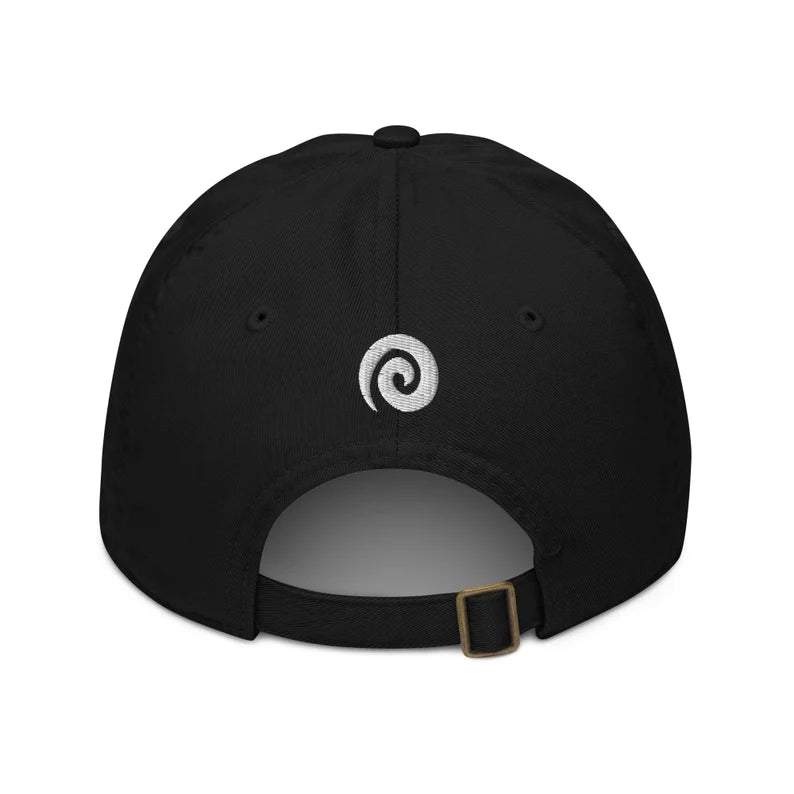 Cute and funky vegan garlic hat. Make a statement in this classic dad hat. Its cute, unique and a nice dad hat never goes out of style—especially one that’s made of 100% organic cotton. Complement your outfits with this sustainable eco-friendly garlic hat! Shop funky eco friendly foodie hats in the shop.