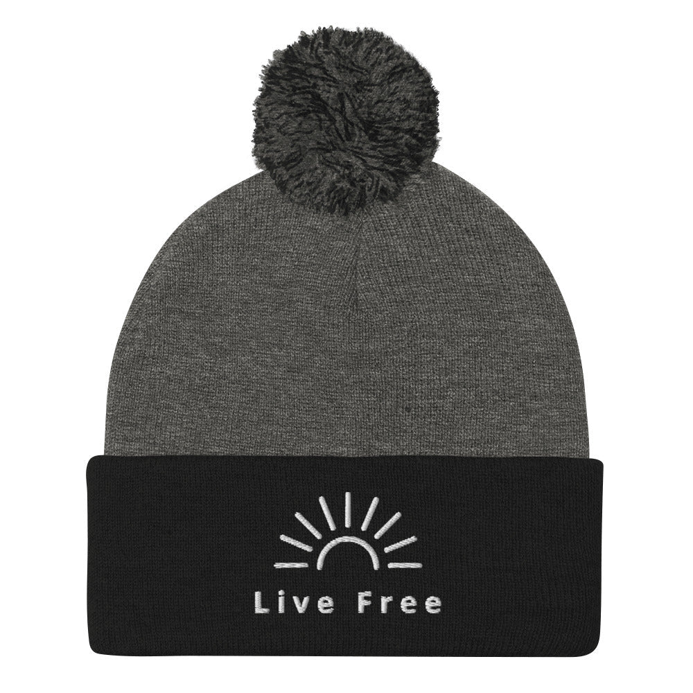 Live Free Sunrise Beanie - ninanush